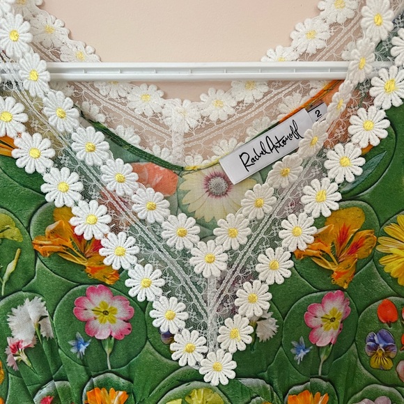 Rachel Antonoff V-Neck Floral Dress - Picture 2 of 3